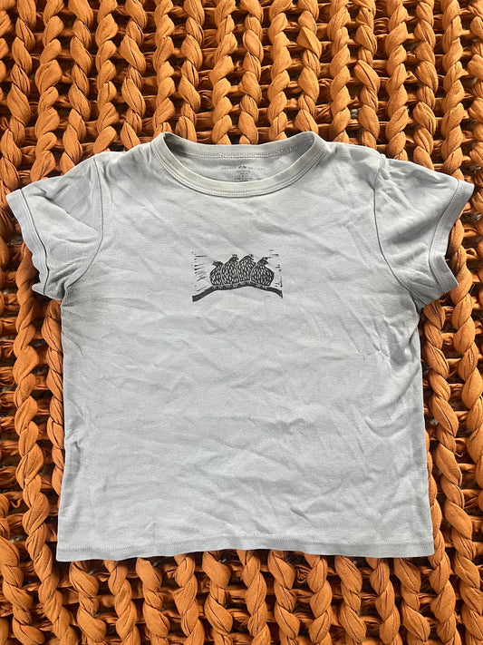 Hand Printed Chickens