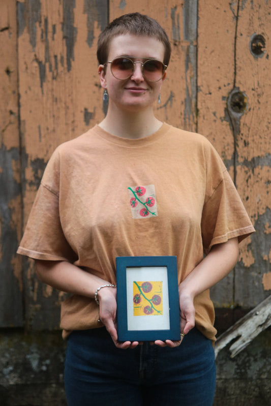 Hand Printed Tomato